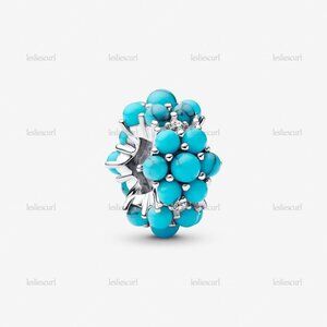 Pandora Turquoise-colored Ocean Charm|Pendant